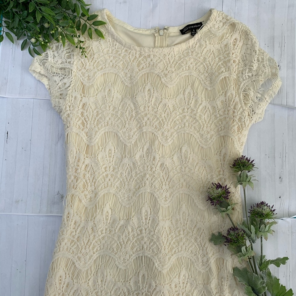 White Lace Dress